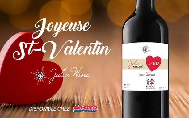 Fondation En Coeur - Julia Wine Joyeuse St-Valentin