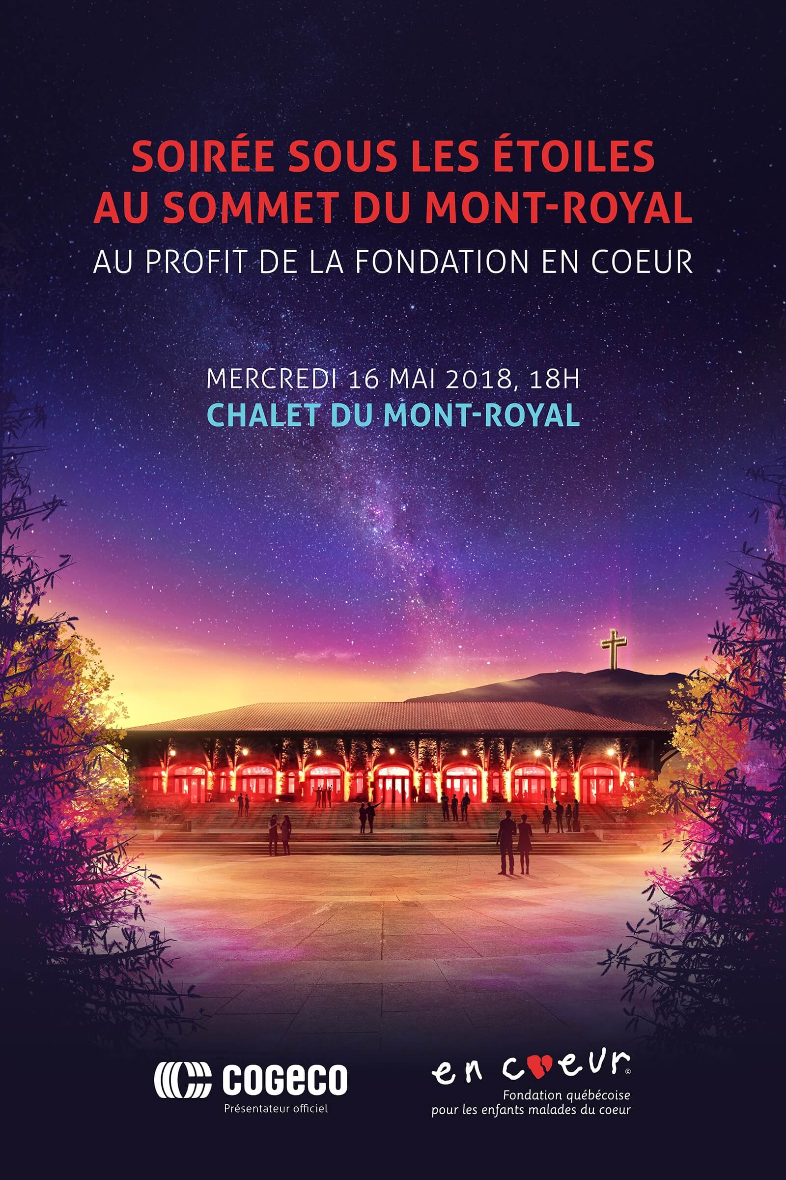 Fondation En Coeur - Affiche Soirée En Coeur 2018